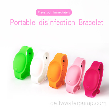 benutzerdefiniertes Logo Sanitizer Armbandband